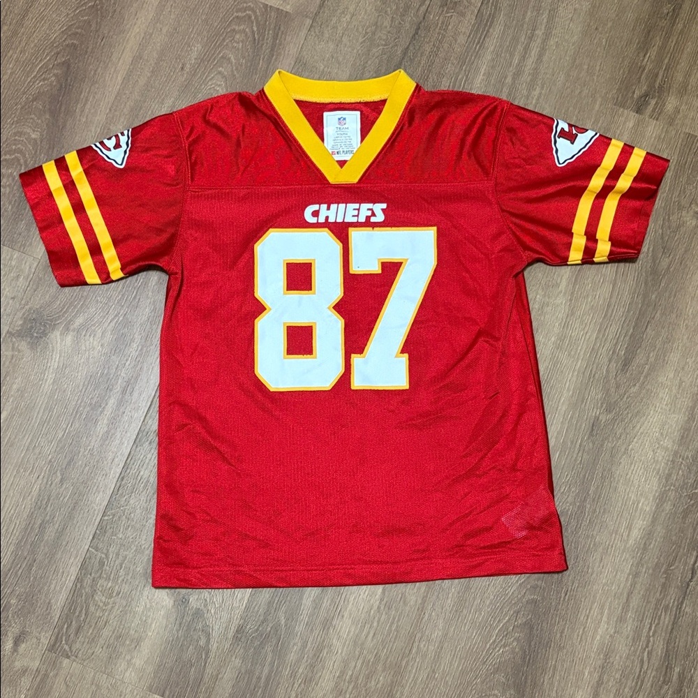 NFL Kansas City Chiefs Travis Kelce Jersey Taylor Swift  Large (12/14)